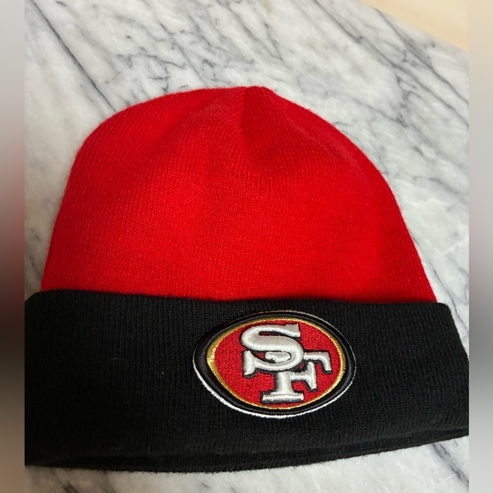 San Francisco 49ers Knit Beanie Hat